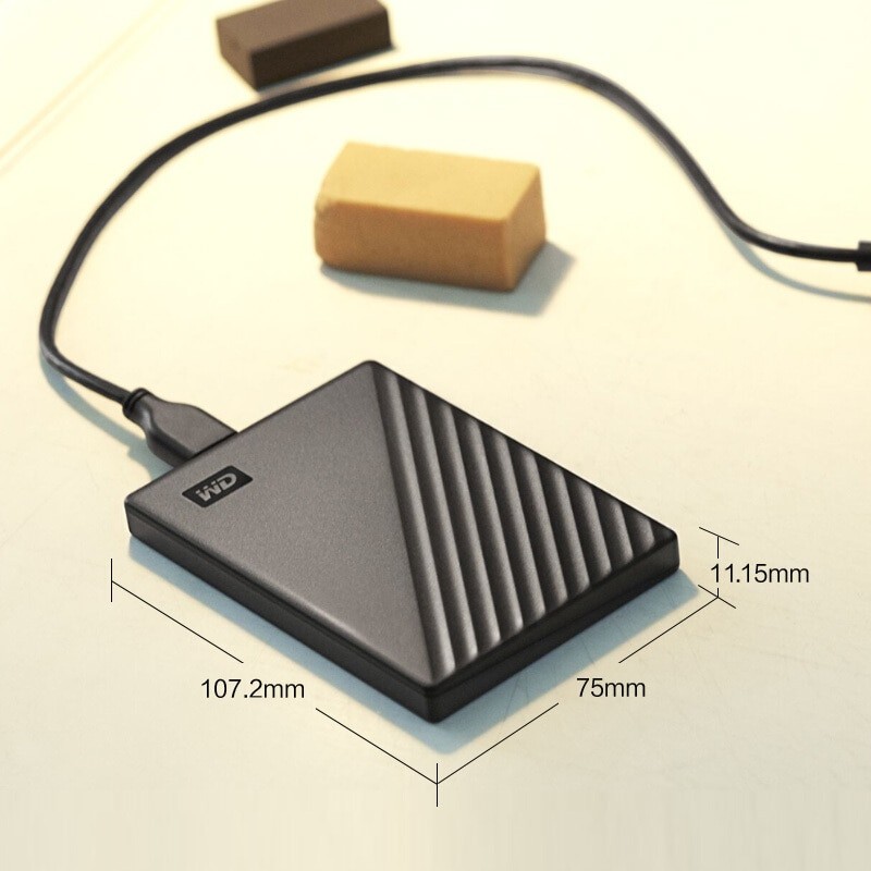 New Western Digital WD My Passport 1TB 2TB External Hard Drive USB 3.0 password protection 4TB 5TB HDD Portable Mobile Hard Dis