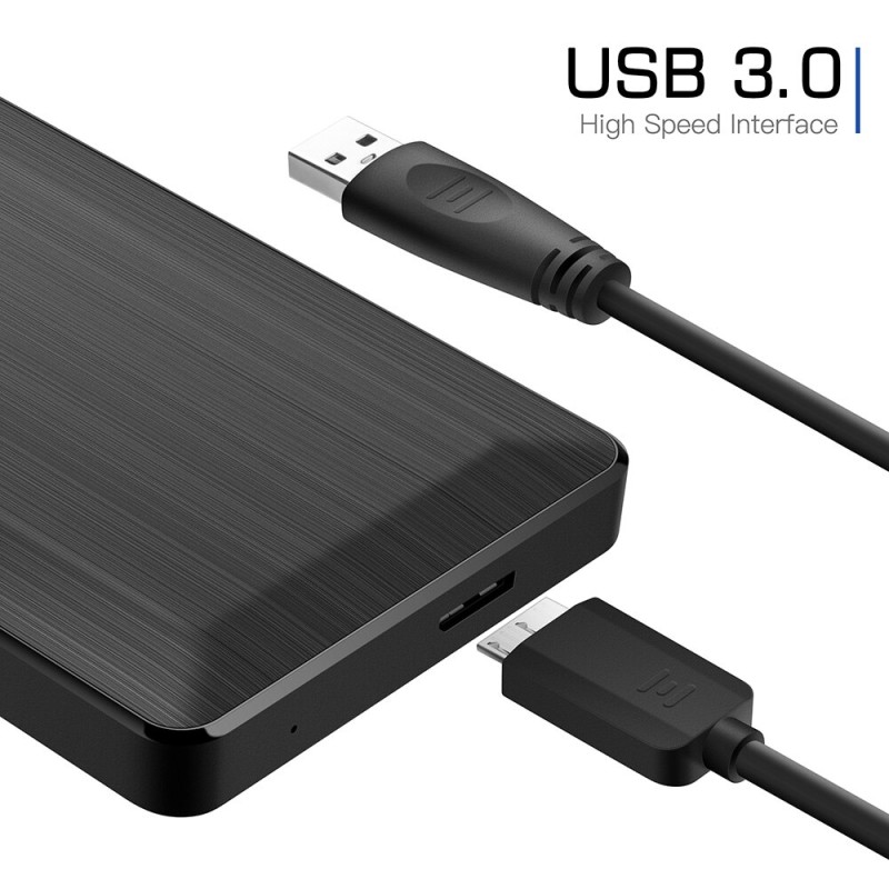 UnionSine HDD 2.5" Portable External Hard Drive 320gb/500gb/750gb/1tb USB3.0 Storage Compatible for PC,Mac,Desktop,MacBook