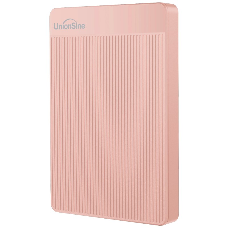 UnionSine HDD Pink 2.5" Portable External Hard Drive 320gb/500gb/750gb/1tb USB3.0 Storage Compatible for PC, Mac,Desktop,MacBook