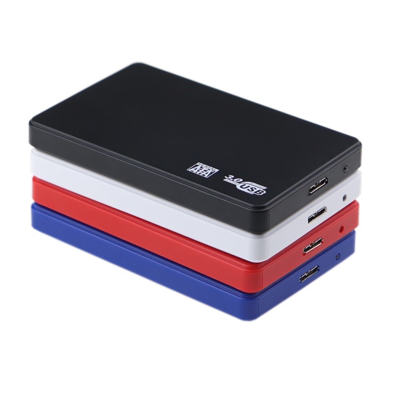 Portable Tool Free 2.5 Inch External Hard Drive Enclosure USB 3.0 to SATA III 6Gbps 2.5" Laptop HDD SSD Case Support UASP