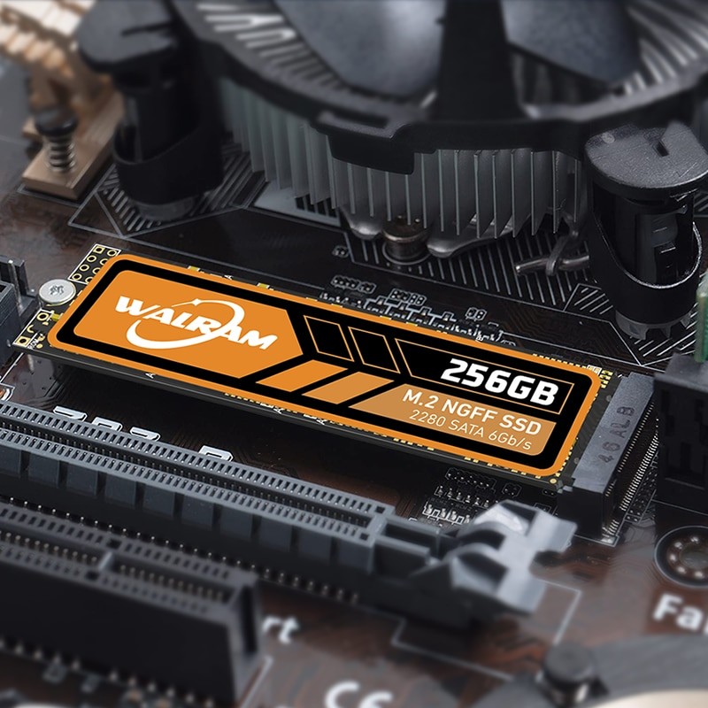 WALRAM M.2 NGFF SATA SSD 128GB 256GB 1TB NGFF 2280 Internal Solid State Drive HDD 512GB Hard Disk For Desktop Laptop Computer
