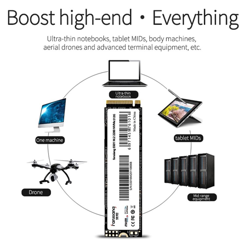 Fanxiang M.2 SSD 120G 256GB 512GB 1TB SSD 2TB hard Drive M2 ssd m.2 2280 NVMe pcie SSD Internal Hard Disk For Laptop Desktop MSI