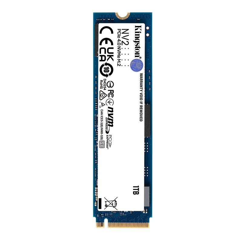 Kingston internal SSD M.2 NVMe PCIe 4.0 NV2 M2 250GB 500GB 1000GB 1TB New Support Desktop Laptop PC Intel AMD motherboard CPU