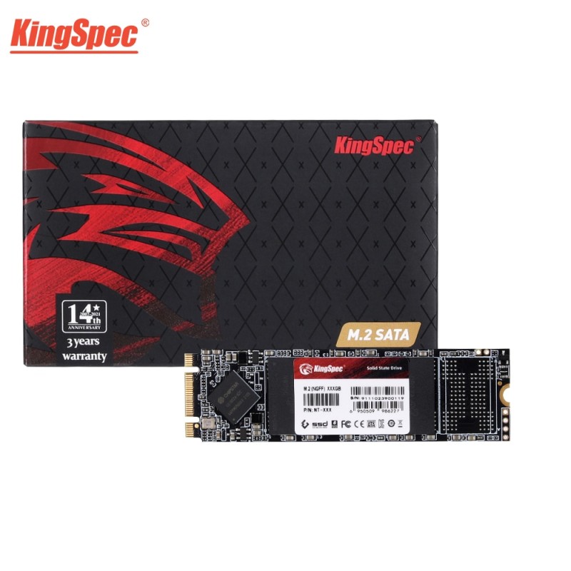 KingSpec M2 2280 SSD M.2 SATA 128gb 256 gb 512gb 1TB 2TB HDD disco duro for Desktop Laptop Xiaomi