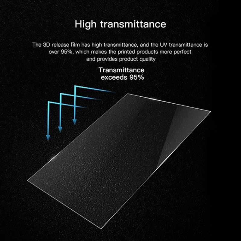 5pcs FEP Film for Nova3d Whale2 UV Resin 3D Printers Release Films Printer FEP Sheet