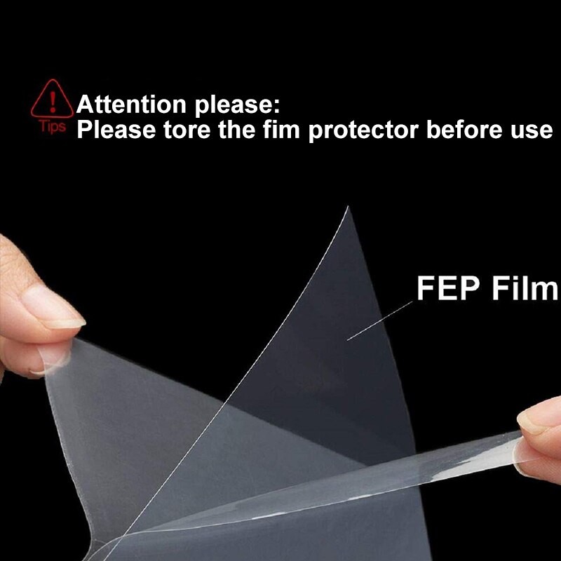 5pcs FEP Film for Nova3d Whale2 UV Resin 3D Printers Release Films Printer FEP Sheet