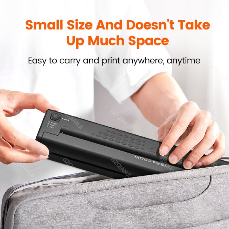 Tattoo Stencil Transfer Printer Machine 50 Sheets Tattoo Paper Portable Thermal Stencil Maker Line Photo Drawing Printing Copier