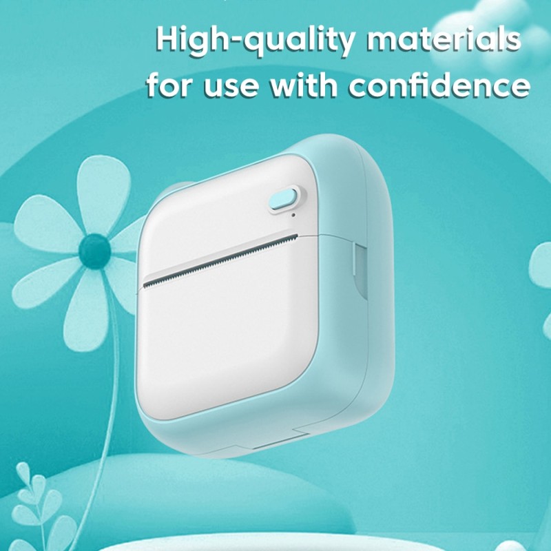 Olaf Portable Mini Wireless Thermal Printer Pocket Photo Printer adhesive Stickers Paper DIY Journal Bluetooth Phone Printer