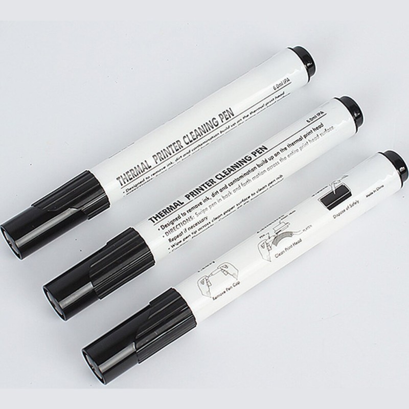 1pcs Thermal Printhead Cleaning Pen Thermal Printer Maintenance Cleaning Pen for Barcode Label Printers