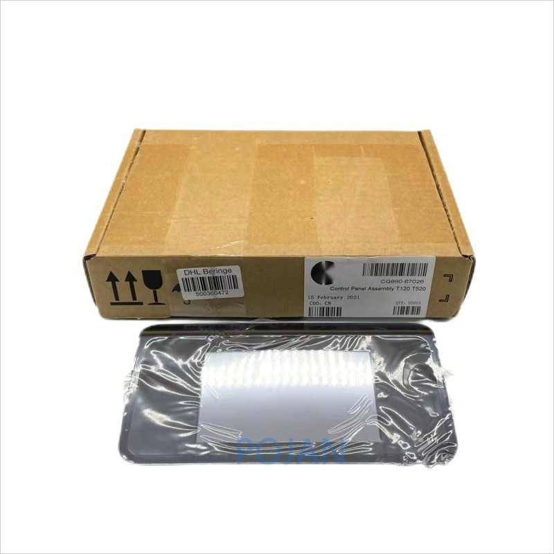 NEW 5ZY56-6700 Control Panel W/Cable For Designjet T120 T520 T125 T130 T525 T530 Plotter Parts Free Shipping POJAN