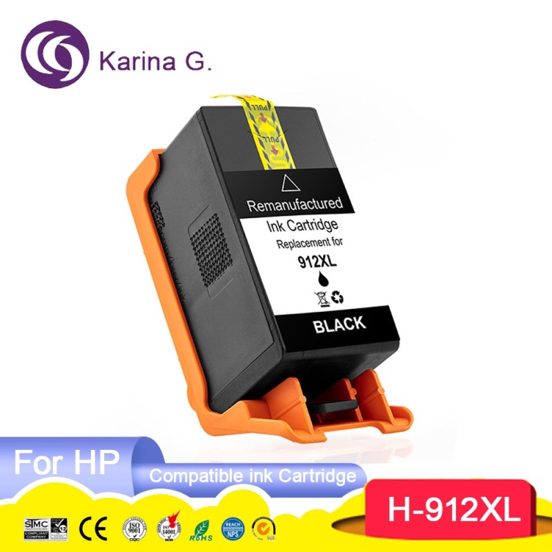 912XL 917XL 912 917 XL Premium Remanufactured Color Inkjet Ink Cartridge for HP912 for HP OfficeJet 8025 8026 8028 8035 Printer