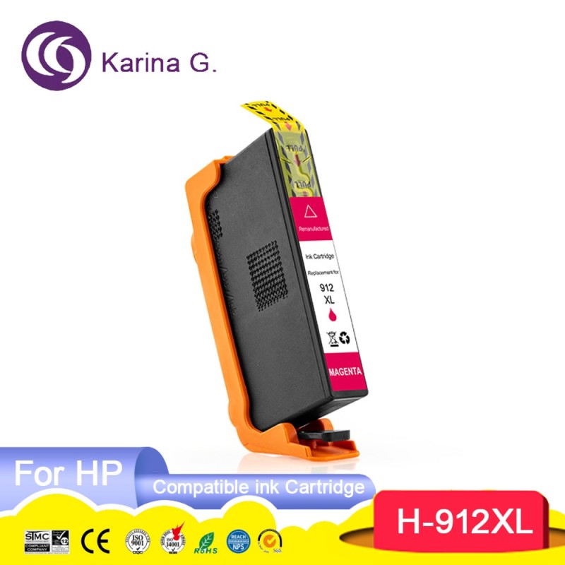 912XL 917XL 912 917 XL Premium Remanufactured Color Inkjet Ink Cartridge for HP912 for HP OfficeJet 8025 8026 8028 8035 Printer