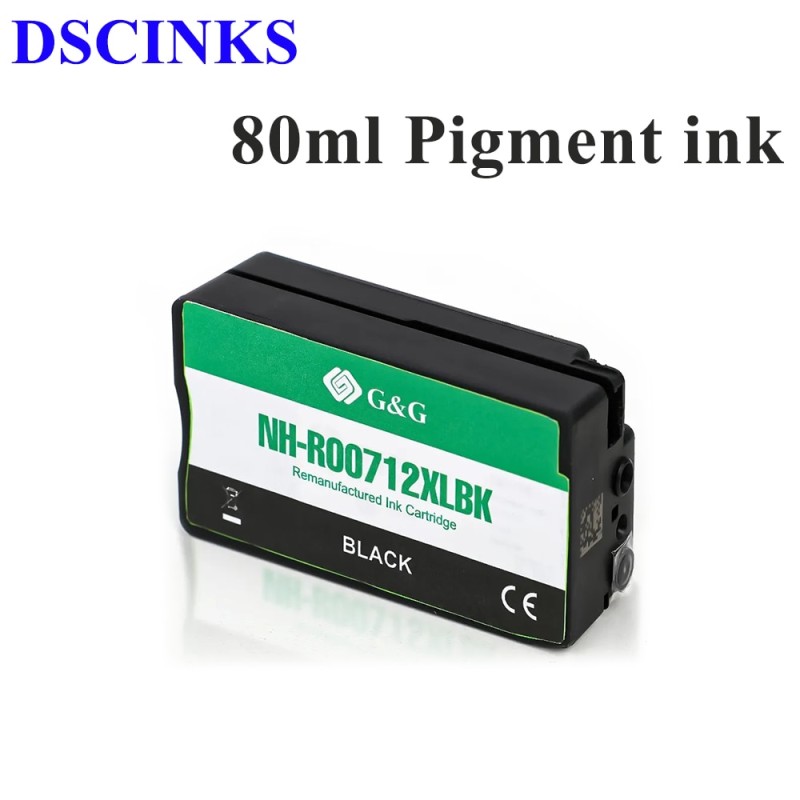 712 XL 712XL 3ED71A 3ED67A Ink Cartridge Remanufactured Inkjet for HP DesignJet T650 T630 T250 T230 T210 Studio Printer