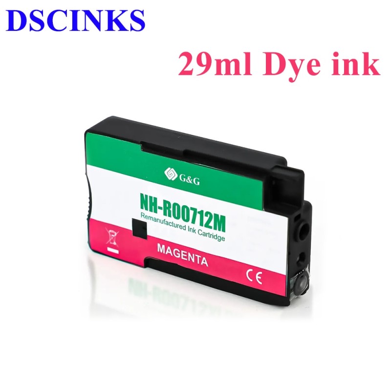 712 XL 712XL 3ED71A 3ED67A Ink Cartridge Remanufactured Inkjet for HP DesignJet T650 T630 T250 T230 T210 Studio Printer