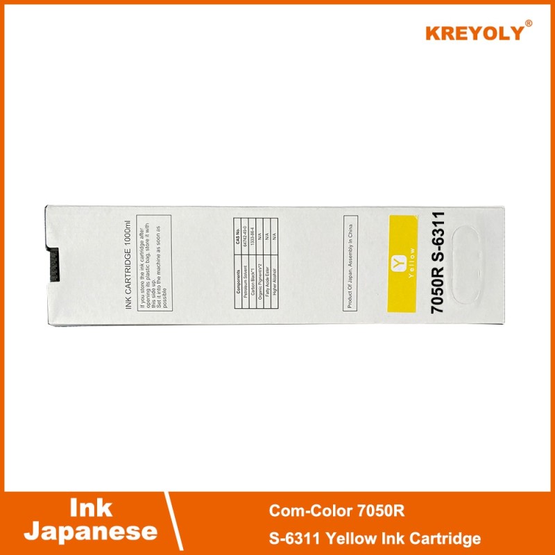 Japanese Ink Cartridge  7050R X1 S-6308 S-6309 S-6310 S-6311  K C M Y one piece