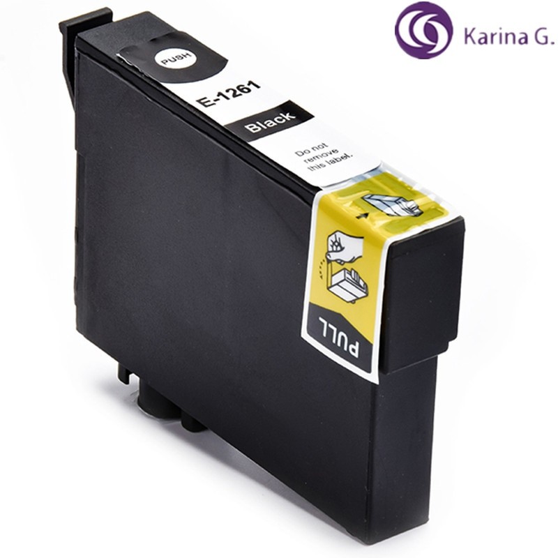 Compatible ink cartridge For Epson T126 T1261  to T1264  suit for stylus NX330 430 Workforce 520 435 545 630 WF-3520 3530 etc.