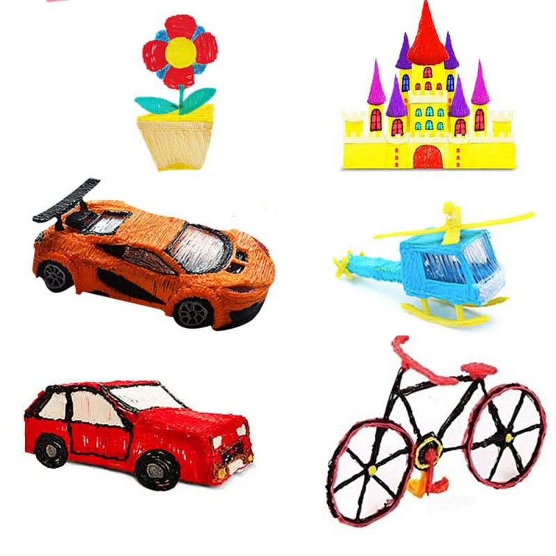 18/27/36M 3D Pen Special 1.75mm PLA Filament 3D Printing Material 3D Printer 12Color Refills Modeling Stereoscopic No Pollution