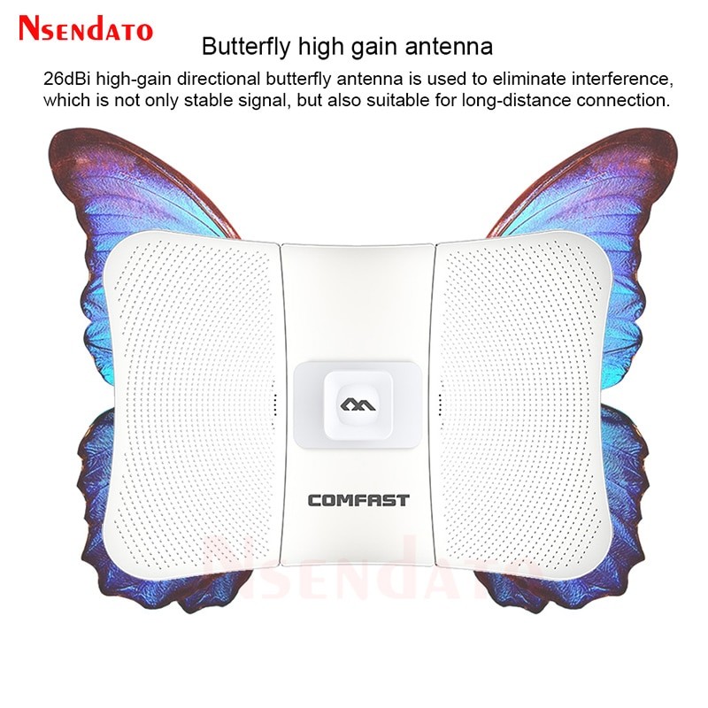 900Mbps 5Ghz Long Range Outdoor Wireless WIFI CPE AP Bridge Access Point 25km Wifi Antenna Repeater Nanostation Amplifer Router