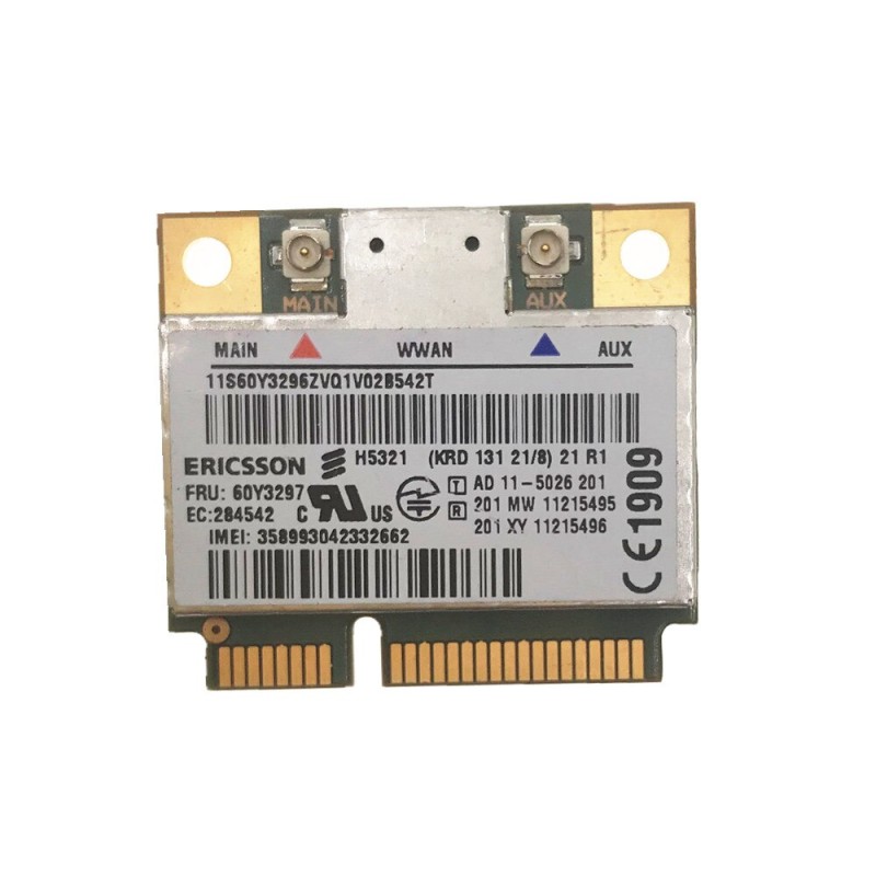 H5321 H5321gw FRU 04W3786 60Y3297 3G WWAN Network Card Module For Lenovo Thinkpad X230 T520 T430 T430I W530 E535 E335