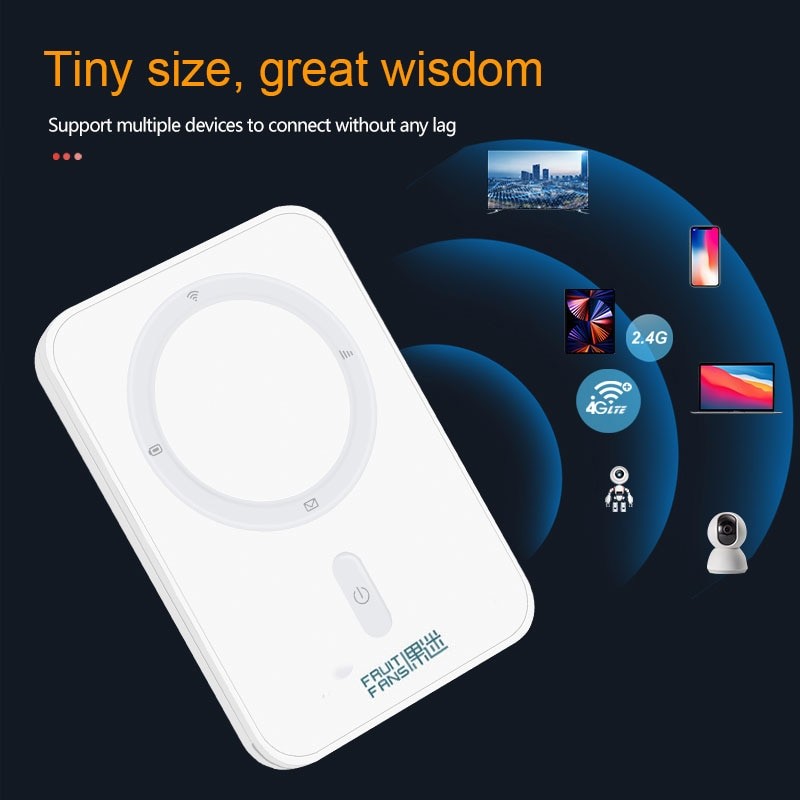Unlock 4G Lte Router Wireless Wifi Portable Modem Mini Outdoor Hotspot Pocket Mifi 150mbps Sim Card Slot Repeater mobile router