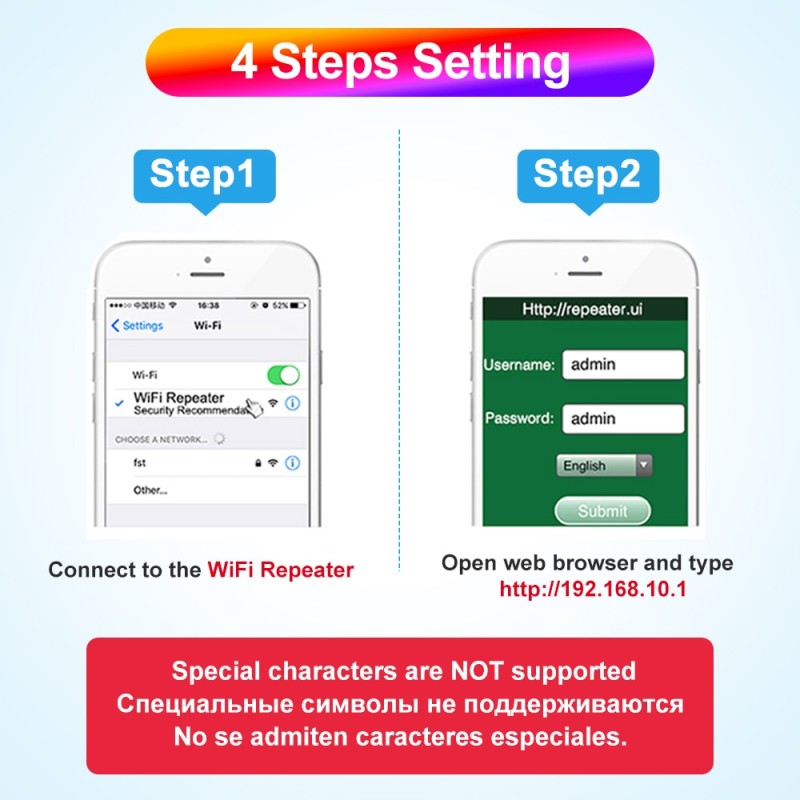 kebidumei Wps Router 300Mbps Wireless WiFi Repeater WiFi Router WIFI Signal Boosters Network Amplifier Repeater Extender WIFI Ap