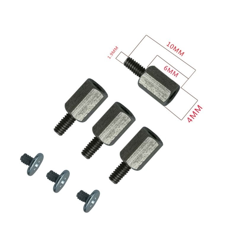 1 PC m.2 SSD Screws Laptop Nvme M2 Screw Suitable for Asus &amp; Gigabyte &amp; MSI Motherboards