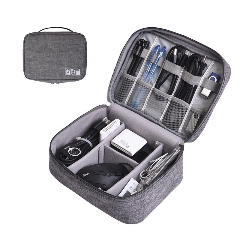 Data Cable Storage Box, Power Bank Digital Bag, Headset Storage Bag, Waterproof USB Flash Disk, Multi-function Digital Bag