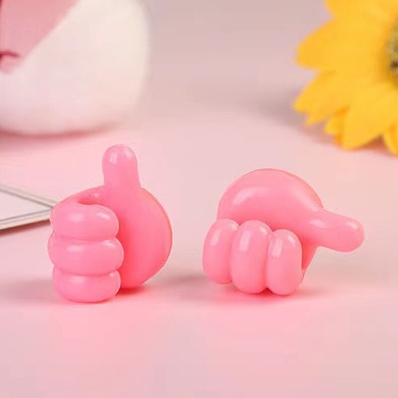 Data Line Adhesive Hook Thumb Hook Small Hand Desk Dormitory Non-perforated Charging Line Fixed Receive Adhesive Hook