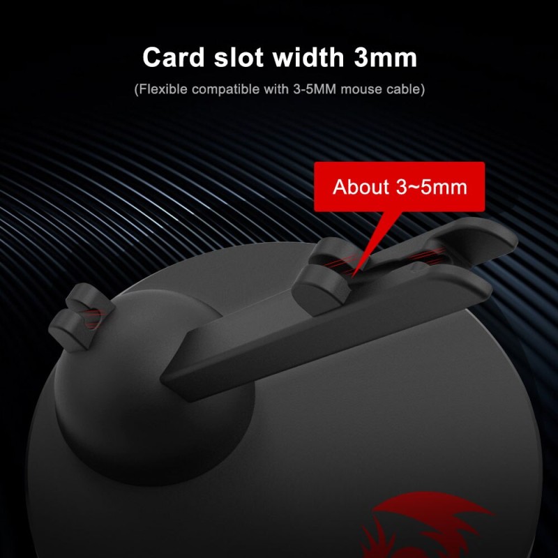 REDRAGON HODER MA301 Gaming wired Mouse Bungee Cable Holder Cord Clip Wire Organizer Flexible For Game Mice Computer PC Laptop