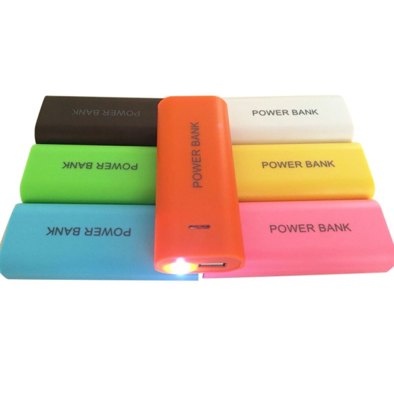 Chargeur de batterie 5V 5600mAh 2X USB 18650, boÃƒÂ®tier de bricolage pour tÃƒÂ©lÃƒÂ©phone, chargement ÃƒÂ©lectronique, Batteries non compri