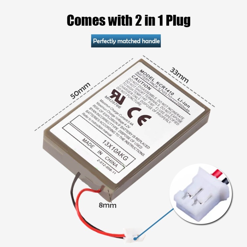 1PCS Replacement Battery Pack For Sony PS4 Pro Slim Bluetooth DualShock Controller CUH-ZCT2 CUH-ZCT2U 3.7V 2000mAh Lithium Cell