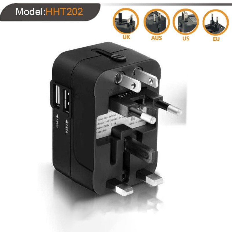 Conversion plug Versatile global access USB power converter Universal conversion socket travel conversion plug