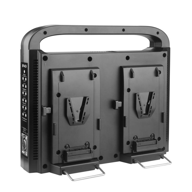 V mount battery BP-4CH 4-Channel BP-2CH Dual Quick Battery Charger &amp; AC Adapter for 14.4V/ 14.8V V-mount Battery