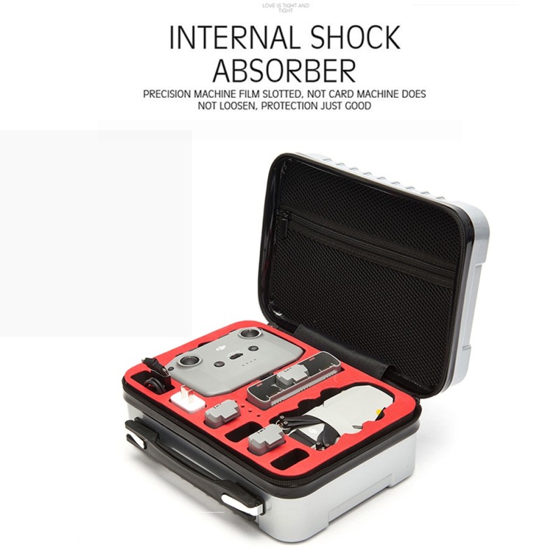For DJI Mini 2/Mini 2 SE Drone Case Hard-shell Storage Bag Waterproof Handheld Protective Box for Mini 2 SE Accessory