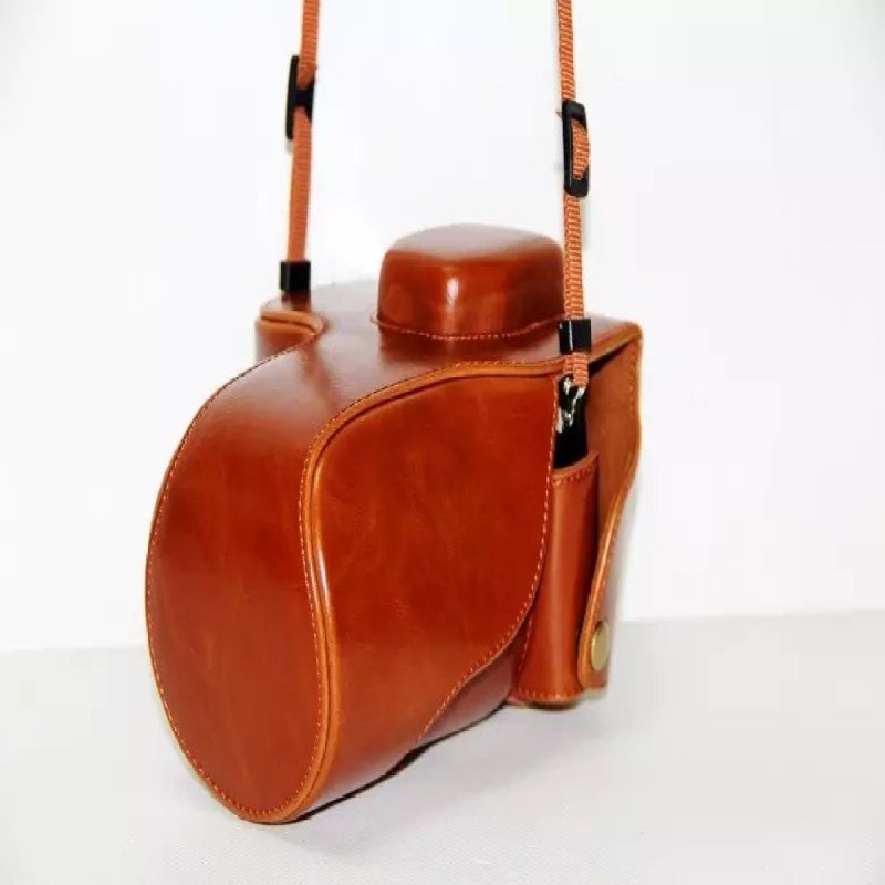 For Sony alpha  A7RII A7R Mark 2 Sony A7II PU Leather Camera Bag Cover Pouch Camera Case Bag