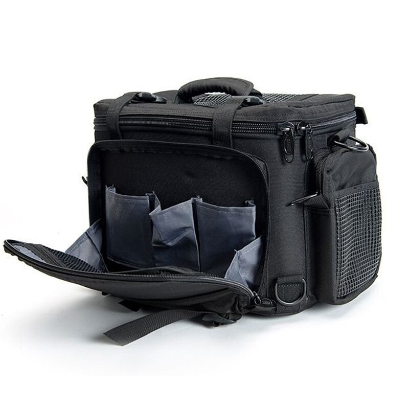 Oversize Reporter Camera Handbag Photography Shoulder Bag Large Professional Photographic Equipment Tripod Bags Padded Lens Case