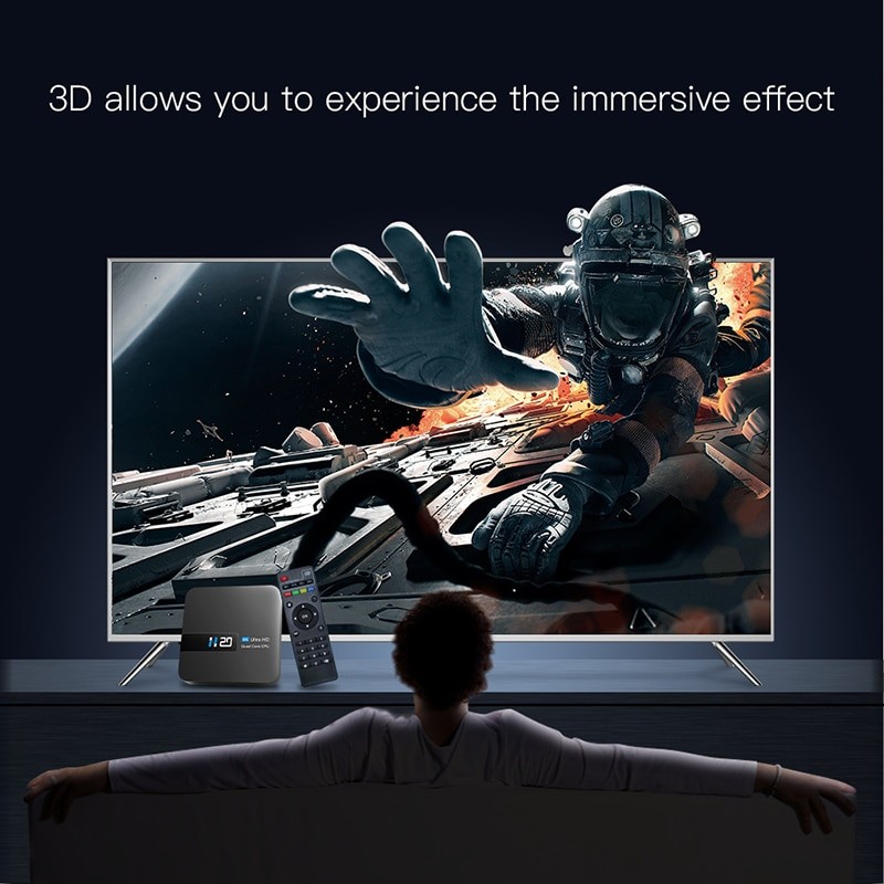 H20 Smart Android TV Box Android 10.0 2GB 8GB 4K HD Voice Assistant TV Box Android 3D Play Store Free Shipping TV Box