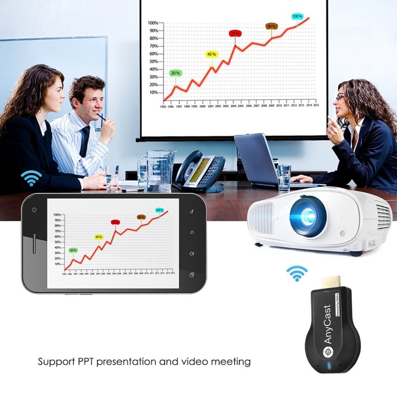 M2 Plus TV Stick Wifi Display TV Dongle Receiver FOR Anycast DLNA Miracast Airplay Mirror Screen HDMI-compatible Android IOS