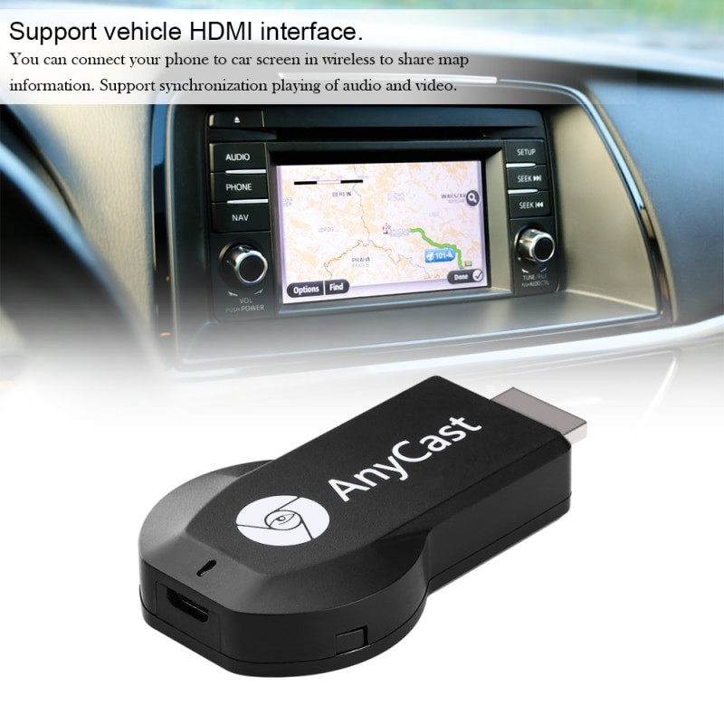 Tv Stick 4K Wifi Anycast Phone to HDMI Converter Mirascreen Tv Cast Screen for Windows Android iOS Mirror Game Video Live Office