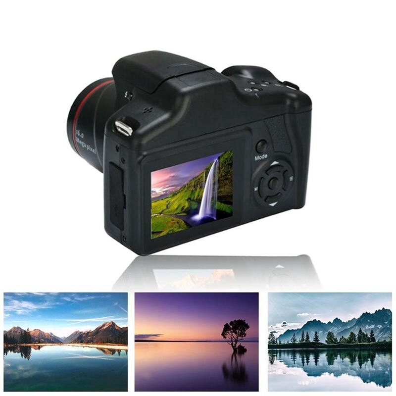 Portable Travel Vlog Camera Photography 16X Digital Zoom 1080P HD SLR Camera Anti-Shake Photo Cameras For Live Stream