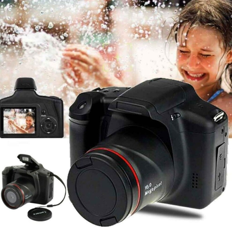 New Digital Camera SLR Anti-Shake TFT Camera HD 1080P LCD Screen Video 2.4Inch SLR Camera 16X Zoom Video Recorder Data Cable New