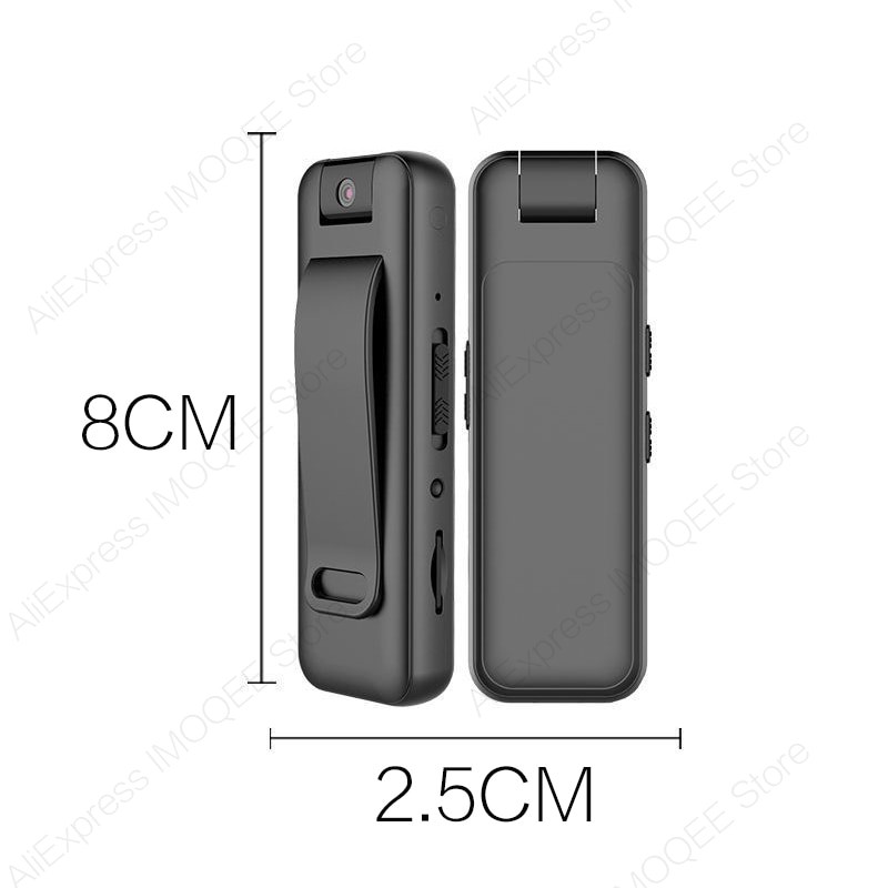 VIRAN Mini Camera Full HD 1080P Micro Body Camcorder Night Vision DV Video Voice Recorder With 180 Rotating len smallest camera