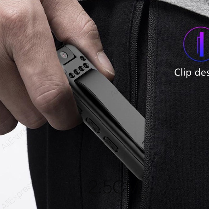 VIRAN Mini Camera Full HD 1080P Micro Body Camcorder Night Vision DV Video Voice Recorder With 180 Rotating len smallest camera