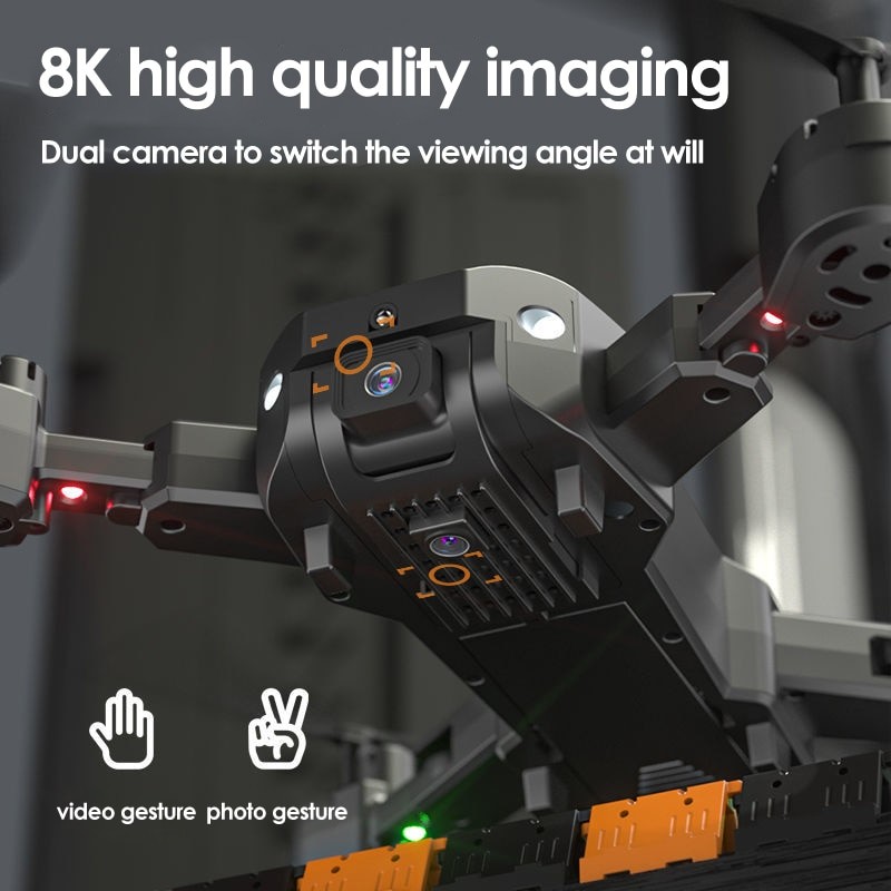 Drone 5G GPS 8K, professionnel, 4K HD, photographie aÃƒÂ©rienne complÃƒÂ¨te, quadrirotor, hÃƒÂ©licoptÃƒÂ¨re RC, Distance 3000M