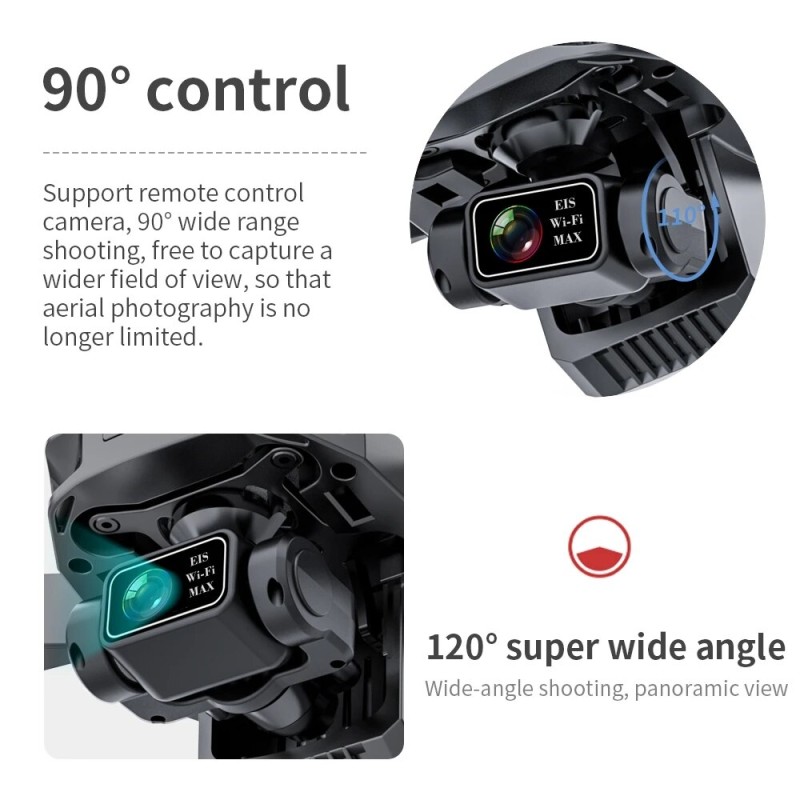 KF101 Max Plus GPS Drone 4K Professional HD Camera 5G Wifi FPV Dron 3-Axis Gimabal Brushless Foldable RC Quadcopter VS SG906 Max