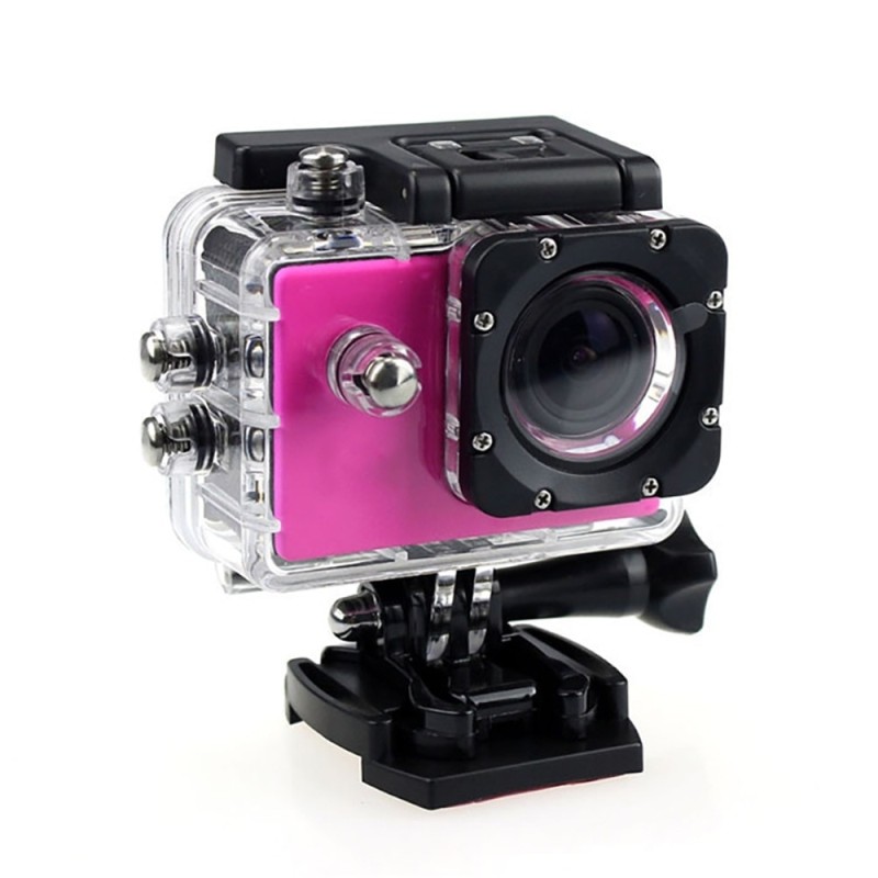 Mini Action Camera 2 Inch Display Underwater Waterproof Video Recording Camera Sports Camera