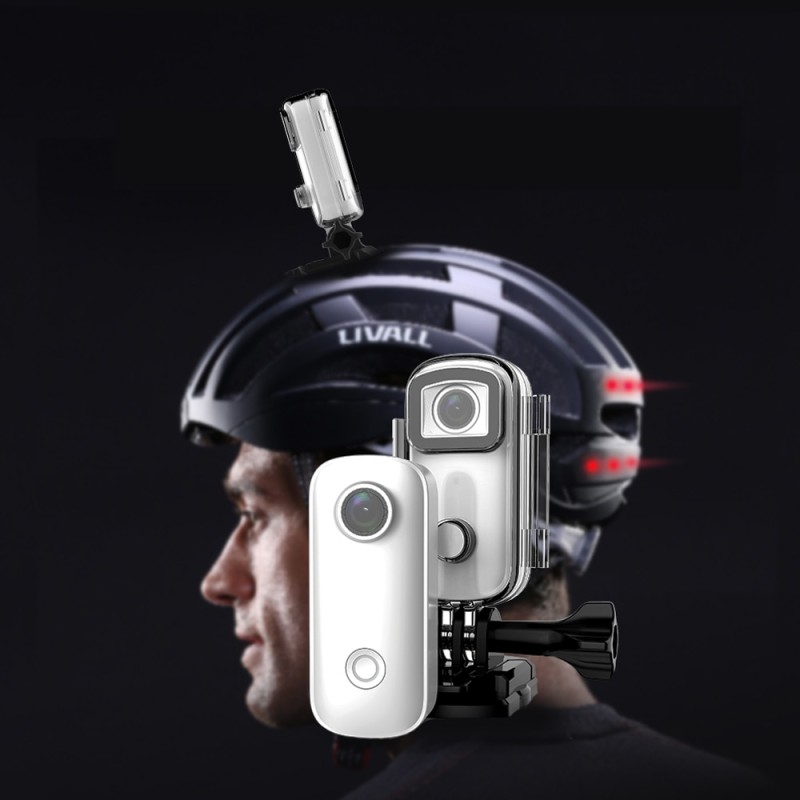 SJCAM C100 Plus Mini Action Camera Thumb Camera 4K 30FPS H.265 NTK96675 WiFi 30M Waterproof Sports DV Camera Webcam