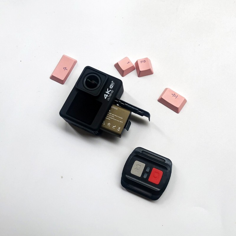 Action Camera 4K 60FPS Sony Lens 2.0 inch LCD EIS Dual Screen 24MP WiFi Video Recording Waterproof Sports Cam Go Pro