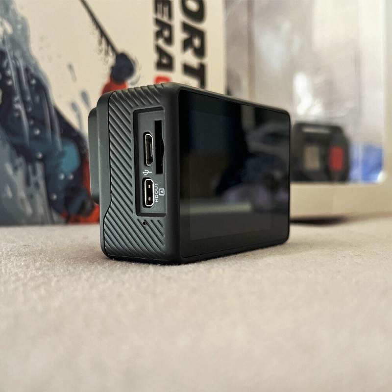 Waywalkers Action Camera Sony Lens 2.0 inch LCD EIS Dual Screen 4K 60FPS 24MP WiFi Video Recording Waterproof Sports Cam Go Pro