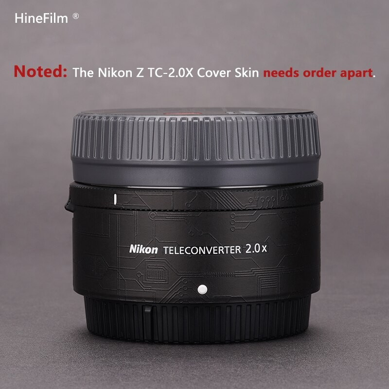 Teleconverter 2.0X Lens Stickers Coat Wrap Cover Film For Nikon Z TC-2.0 x Lens Skin Protector Sticker